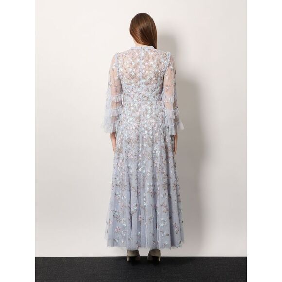 Needle & Thread Women Embroidered Tulle Long Dress - Picture 3 of 5